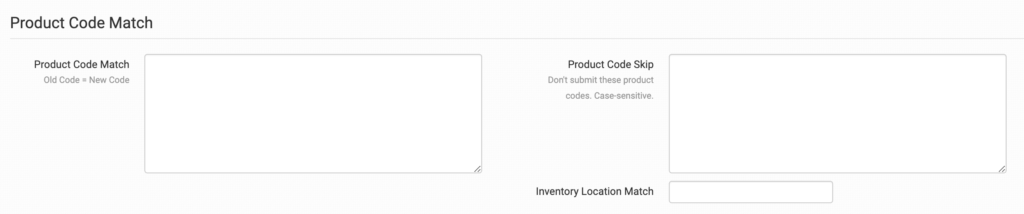 Product settings in the Print Geek Original integration
