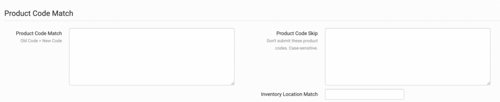 Product settings in the Pictorem integration
